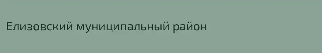 Елизовский муниципальный район